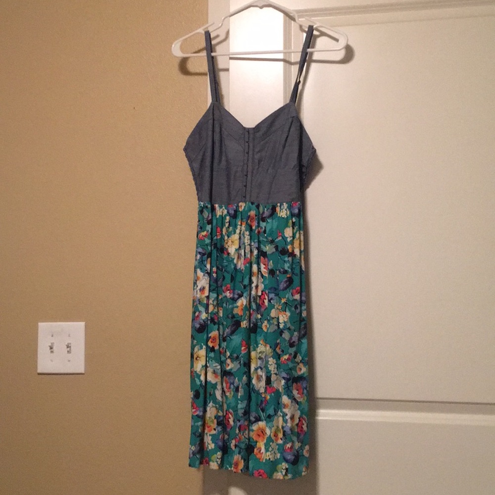Floral Spaghetti Strap Dress